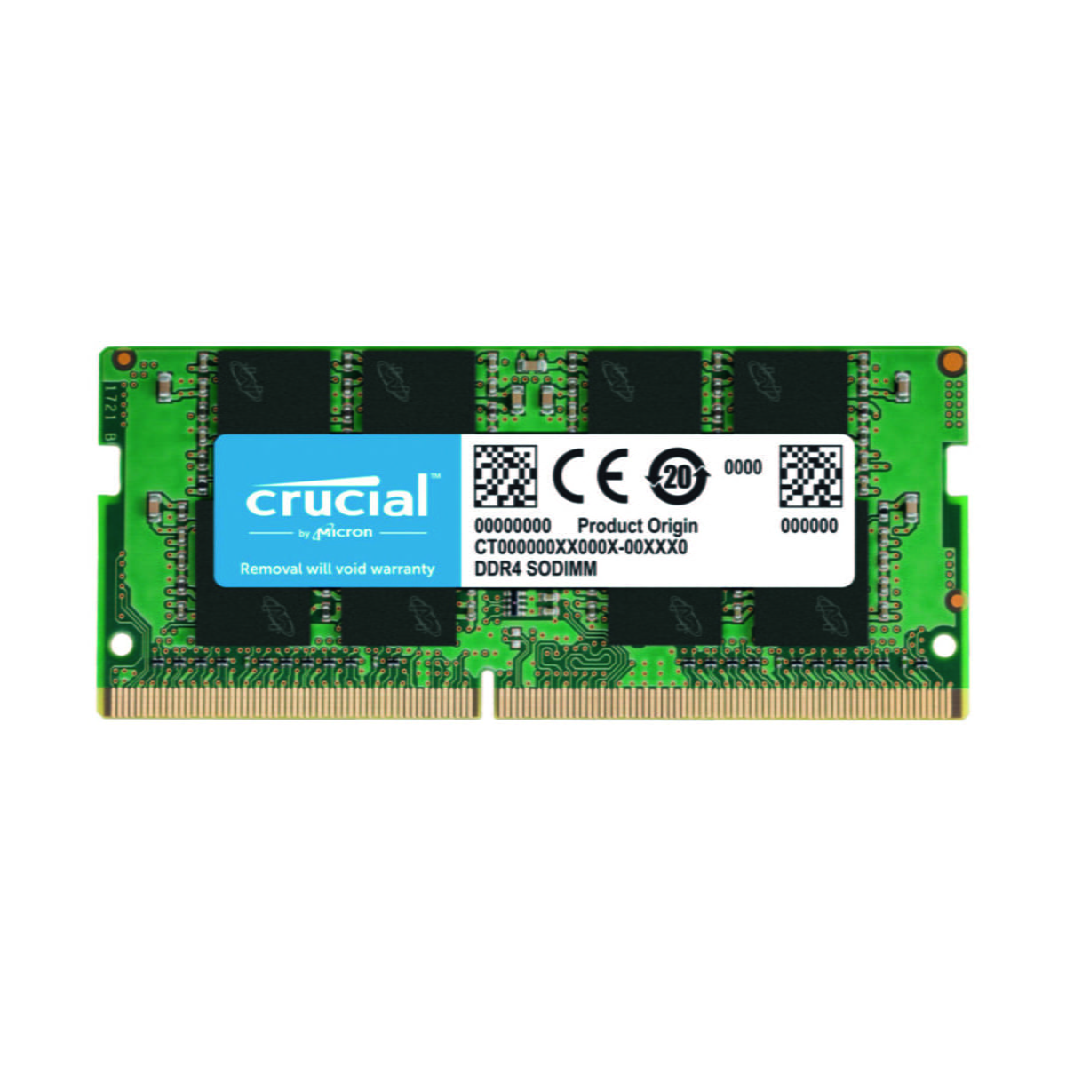 Barrette mémoire Crucial 8GB DDR4-2666 SODIMM - PC Portable