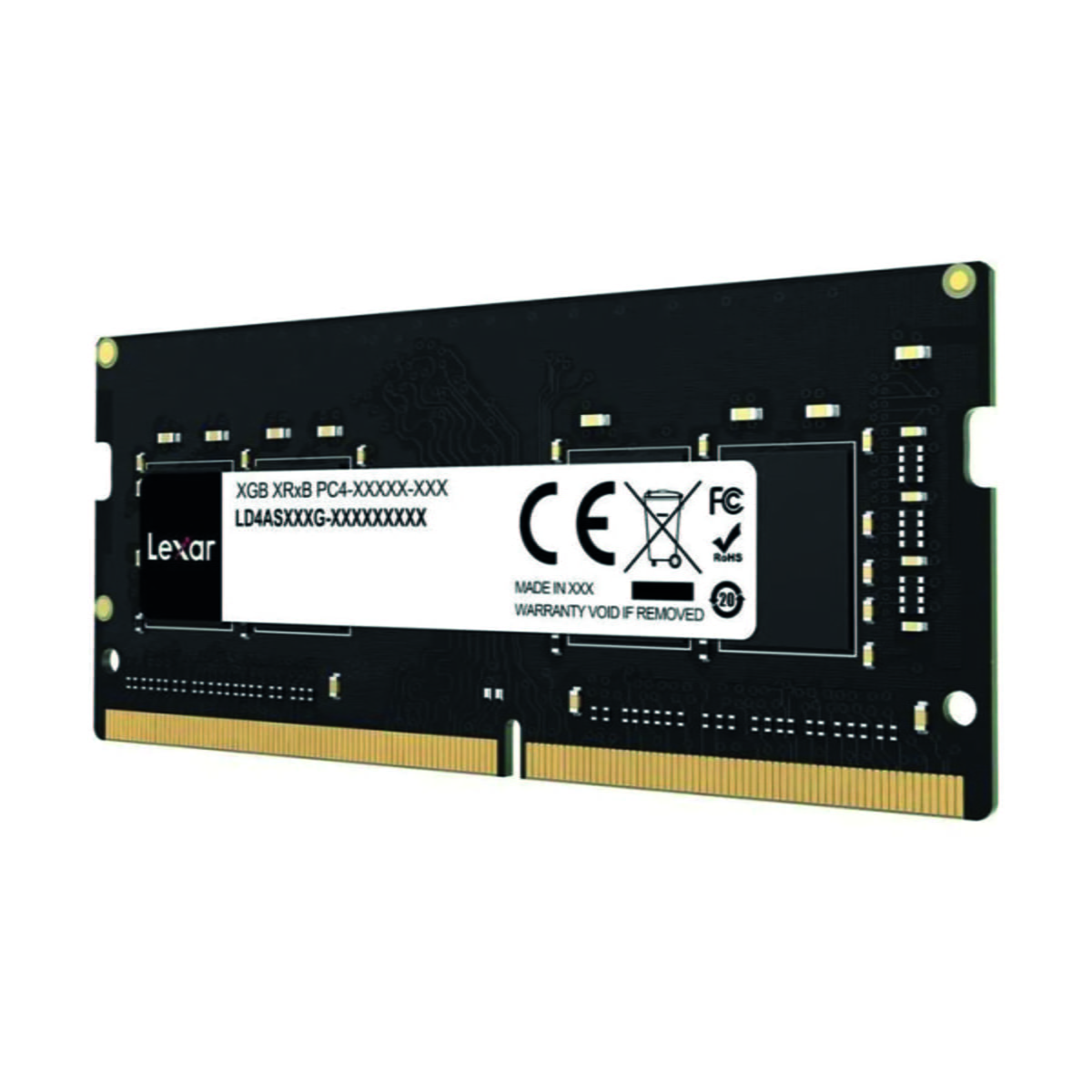 Barrette mémoire Lexar 8GB DDR4 3200MHZ SO-DIMM - Pc portable