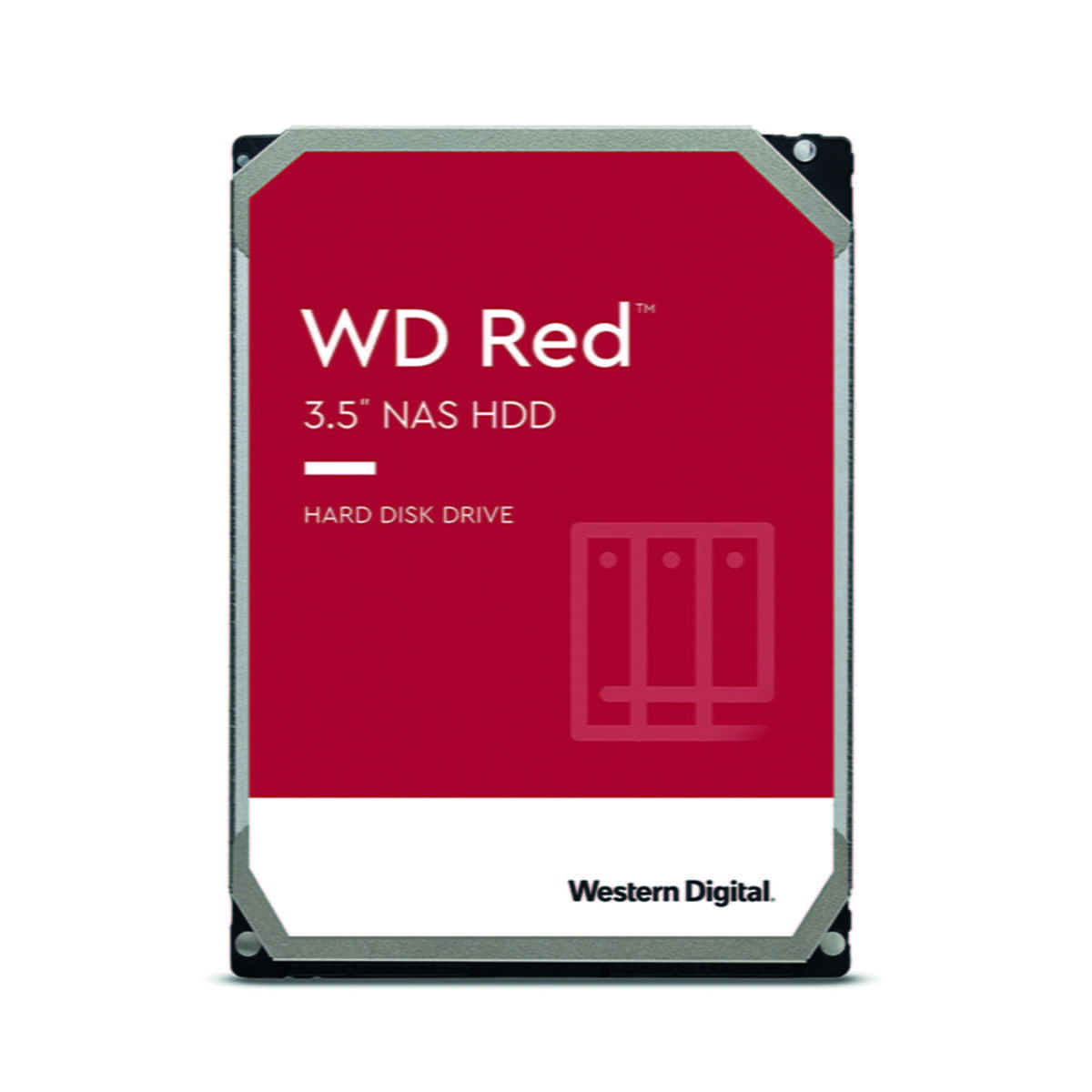 Disque dur interne 3.5" Western Digital Red - 4To - pour NAS