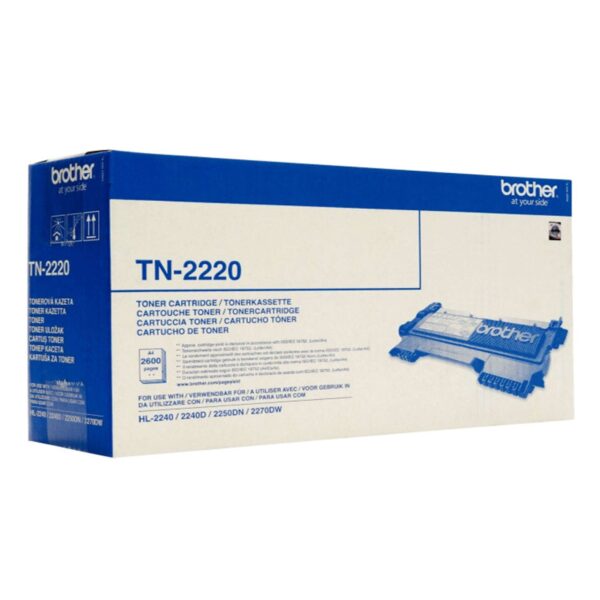 Brother TN-2220 Noir - Toner grande capacité d'origine TN2220