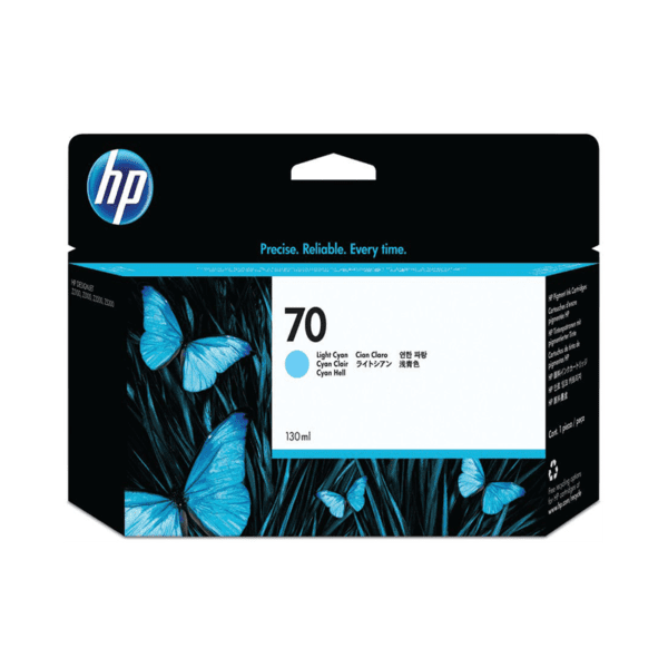 HP 70 Cyan clair - Cartouche d'encre HP d'origine (C9390A)