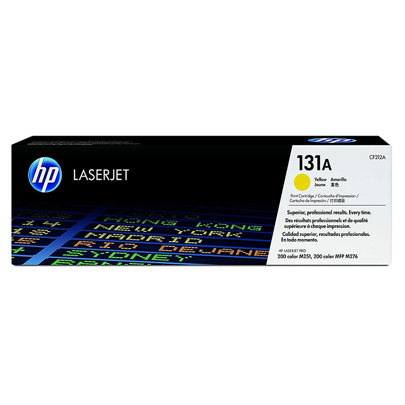 HP 131A Jaune (CF212A) - Toner HP LaserJet d'origine
