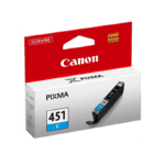 Canon CLI-451C Cyan - Cartouche d'encre Canon d'origine (6524B001AA)
