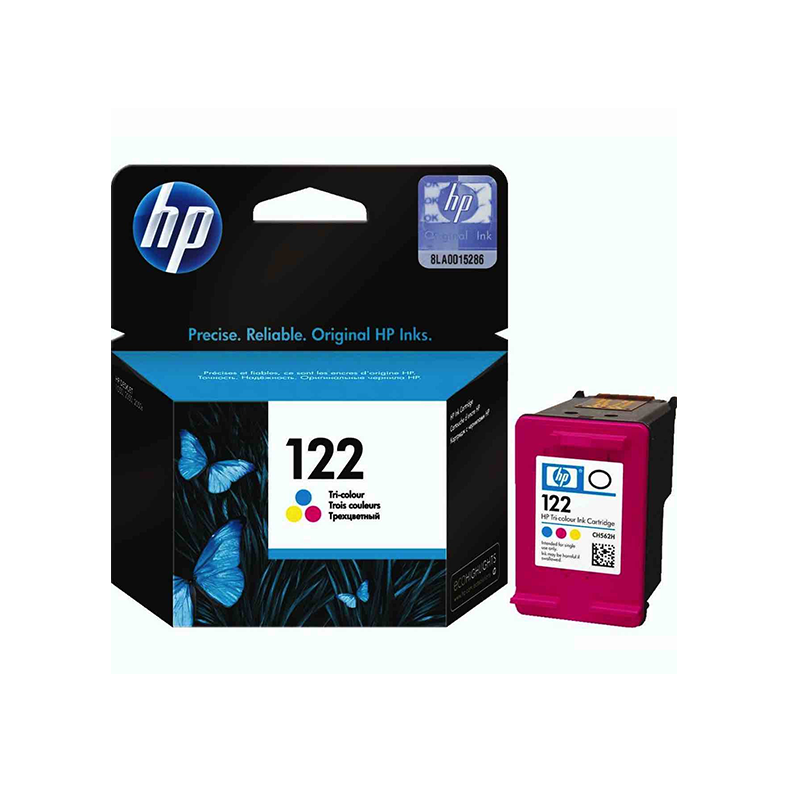 HP 122 trois couleurs - Cartouche d'encre HP d'origine (CH562HE)