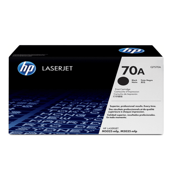 HP 70A Noir (Q7570A) - Toner HP LaserJet d'origine
