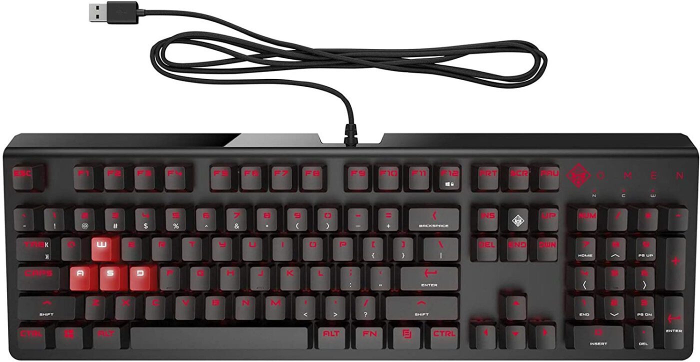Clavier OMEN by HP 1100 pour Gamer - Français (AZERTY) (1MY13AA)