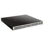 Switch Administrable D-Link 48 Ports Gigabit PoE/PoE+ + 4 Ports Combo 1000BaseT/SFP (DGS-1210-52MP)