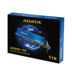 Disque Dur interne SSD ADATA LEGEND 700 PCIe Gen3 x4 M.2 2280 (ALEG-700-1TCS)