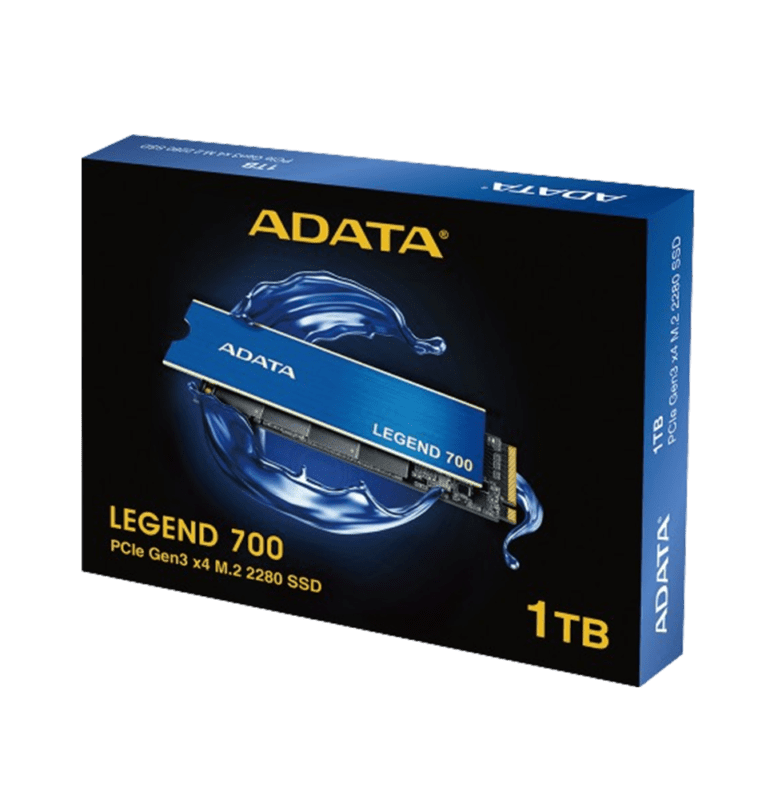 Disque Dur interne SSD ADATA LEGEND 700 PCIe Gen3 x4 M.2 2280 (ALEG-700-1TCS)