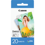 Papier photo Canon ZINK™ 5 x 7,6 cm - Pack de 20 poses (3214C002AC)