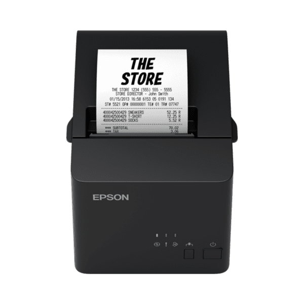Imprimante de tickets POS Epson TM-T20X (051): USB + Serial, PS, Blk, UK (C31CH26051)