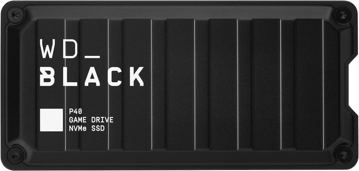Western Digital Disque de jeu WD_BLACK P40 SSD 2 To (WDBAWY0020BBK-WESN)