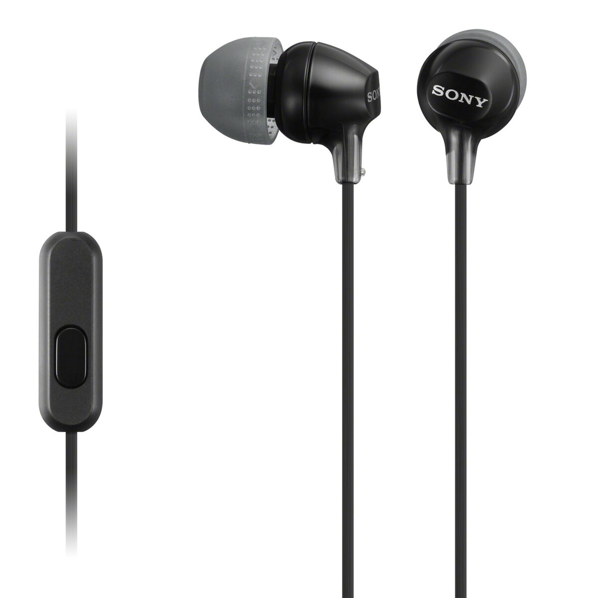Sony MDR-EX15APB Ecouteurs Intra-auriculaires avec Microphone - Noir (MDR-EX15APBZE)