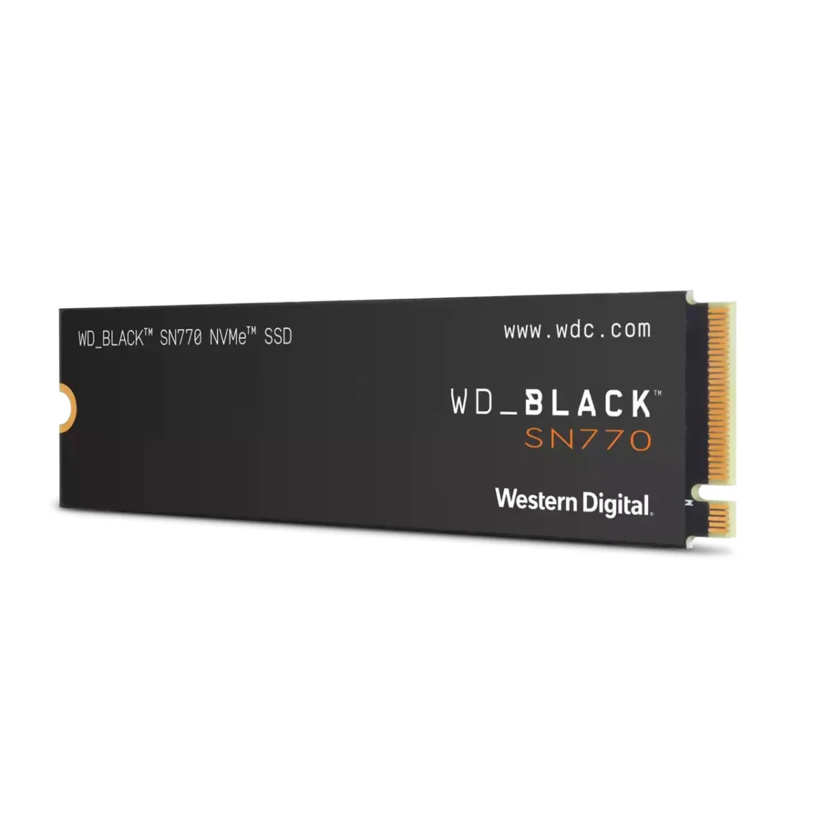 Disque SSD Interne Western Digital Black SN770 M.2 500 GB PCI Express 4.0 NVMe (WDS500G3X0E)