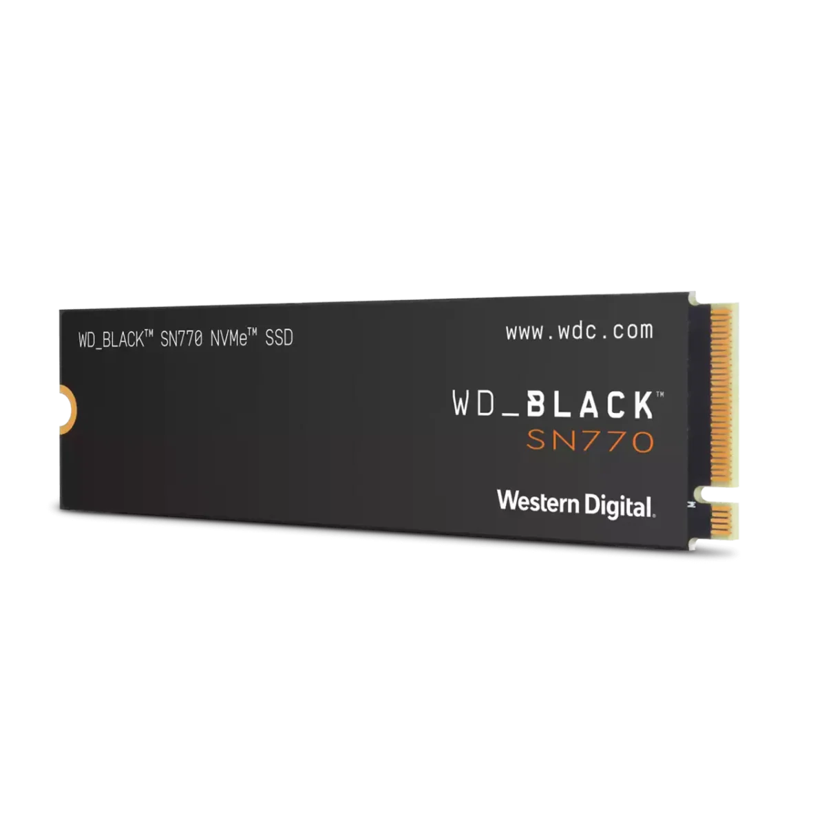 Disque SSD Interne Western Digital BLACK SN770 M.2 1 To PCI Express 4.0 NVMe (WDS100T3X0E)