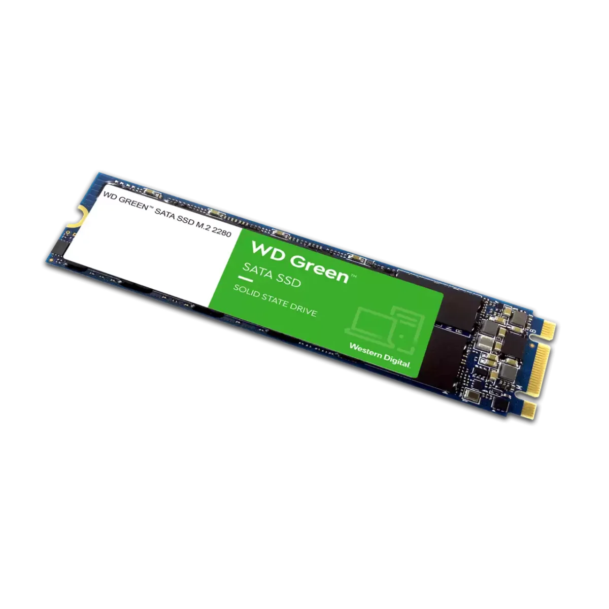Disque dur interne SSD Western Digital Green, M.2 2280, 240GB, SATA III (WDS240G3G0B)