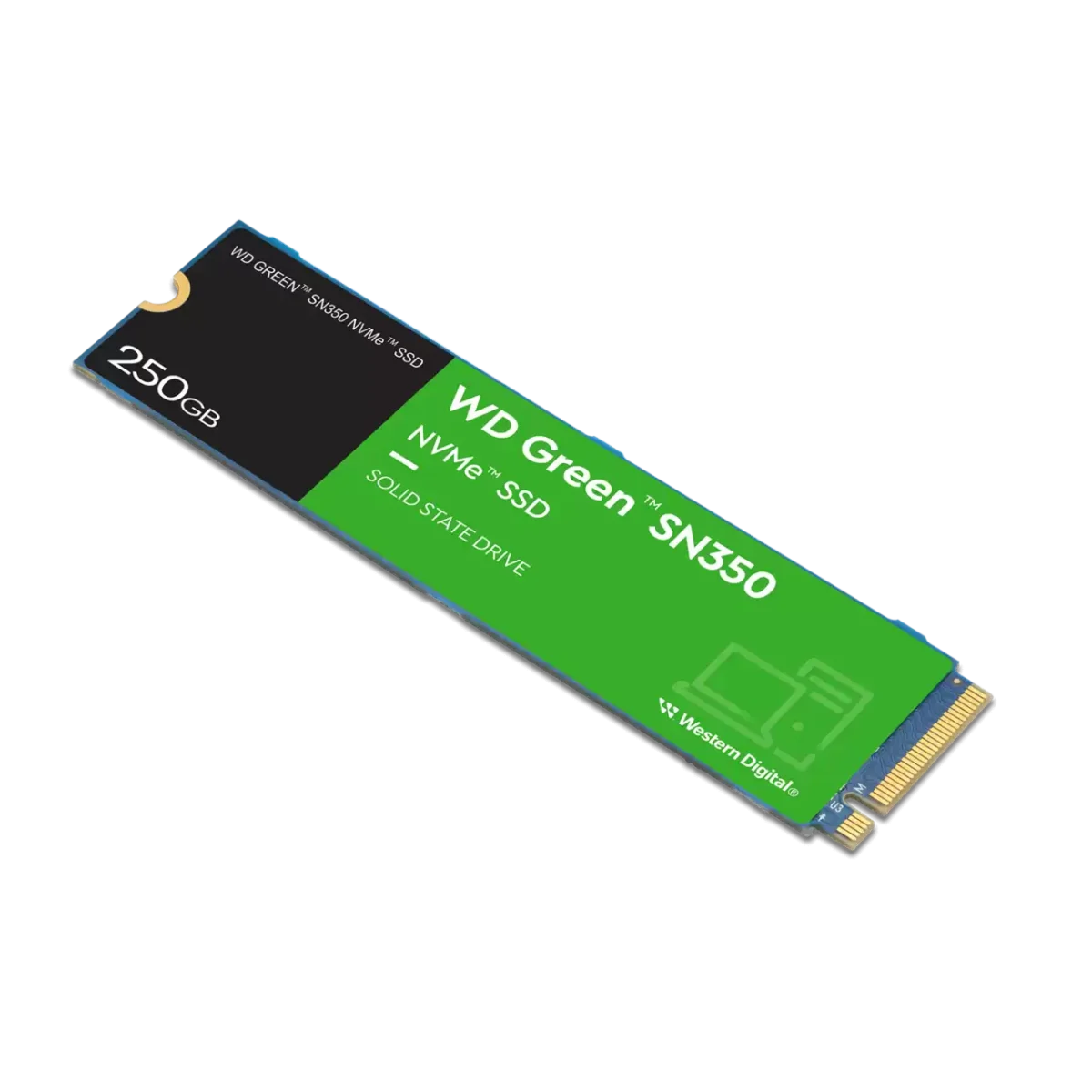 Disque SSD interne Western Digital Green SN350 NVMe 2 To (WDS200T3G0C) 