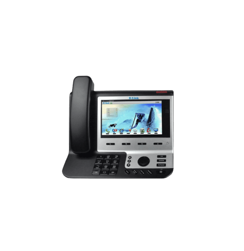 D-Link Téléphone IP professionnel SIP vidéo avec 7" LCD (DPH-850S/B/F2)