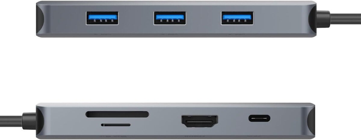 HUB USB-C Hikvision 8 en 1 (HS-HUB-DS801)