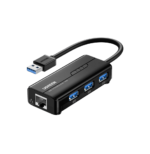 HUB USB 3.0 Ugreen 4 en 1 RJ45 Port (20265)