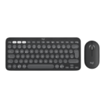 LOGITECH PEBBLE sans fil 2 COMBO DISCRETS ET PORTABLES Noir (920-012209)